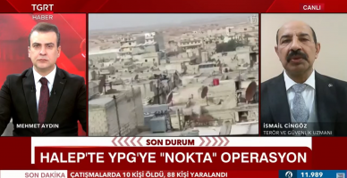 Mehmet Aydın - İsmail Cingöz - Suriye Hükumeti PYD'ye Operasyon Başlattı - TGRT TV - 08.01.2026