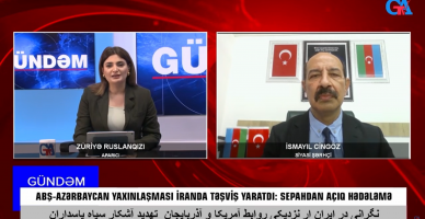  Züriye Ruslanqızı - İsmail Cingöz - İran Devrim Muhafızları'ndan Açık Tehdit -GünAz TV-11.02.2026